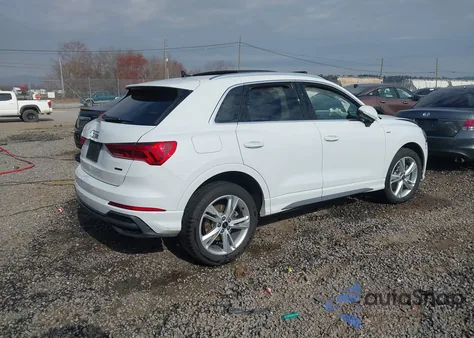 2024 Audi Q3 Premium 45 Tfsi S Line Quattro Tiptronic из США, поврежденный, VIN WA1DECF3XR1108195